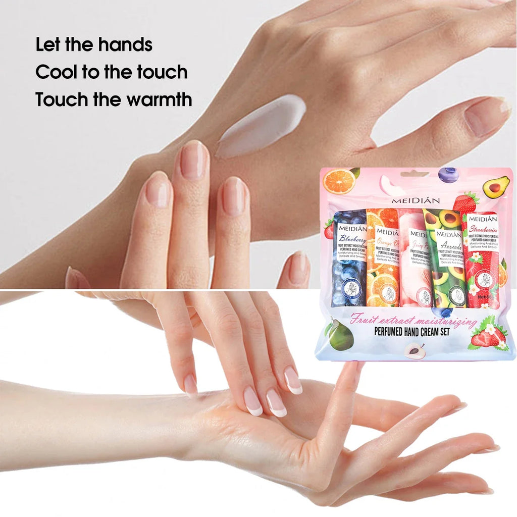 5-Pack Moisturizing Hand Cream Set – Deep Hydration Moisturizing Hand Cream Qme