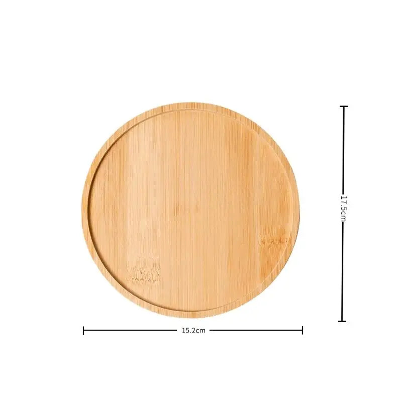 Heat Resistant Wood Coaster – Beech Walnut Mug & Coffee Pad Wood Coaster Qst A7 0