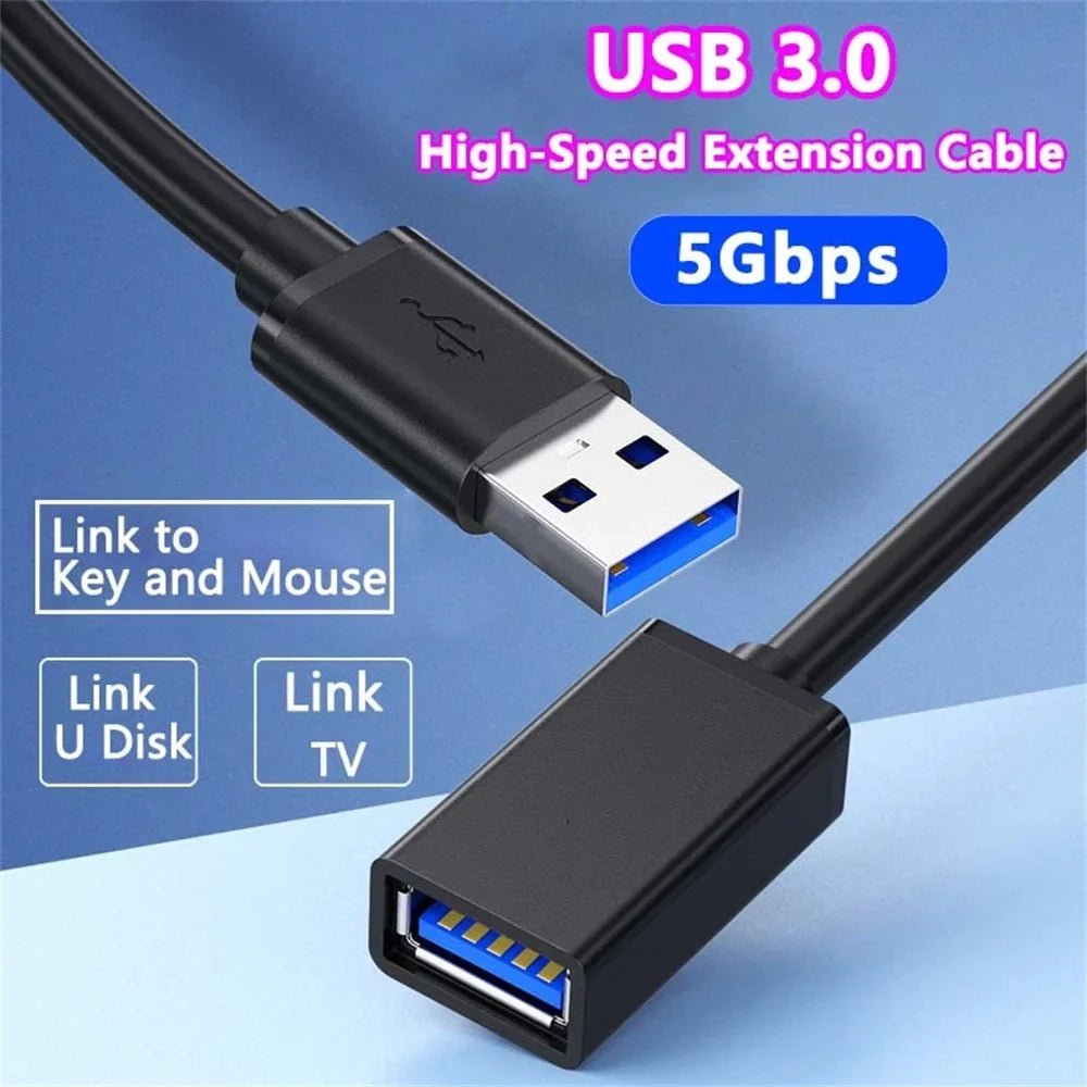 USB 3.0 Extension Cable Male to Female – 6 Lengths Available USB Extension Cable Qme