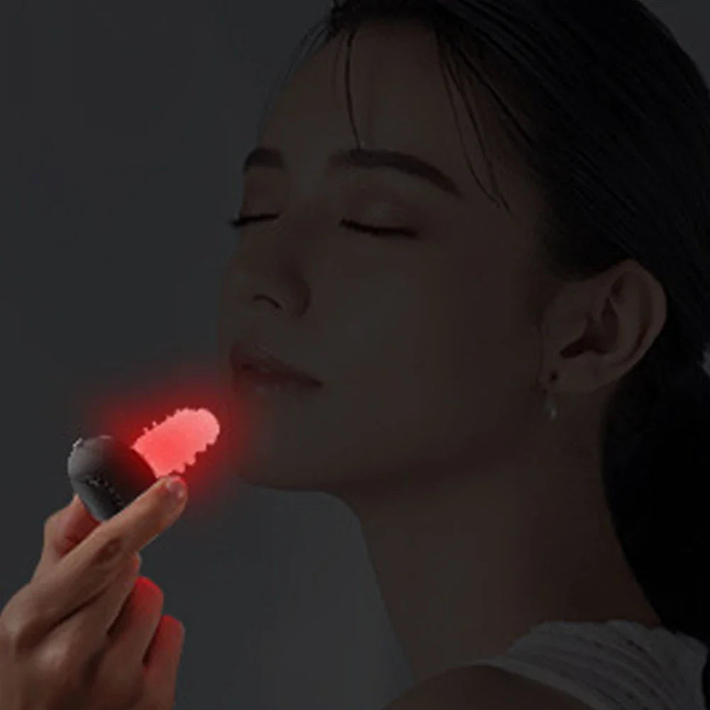 Cordless Low Frequency Pulse Nose Massager & Red Light Nasal Pulse Massager Qme
