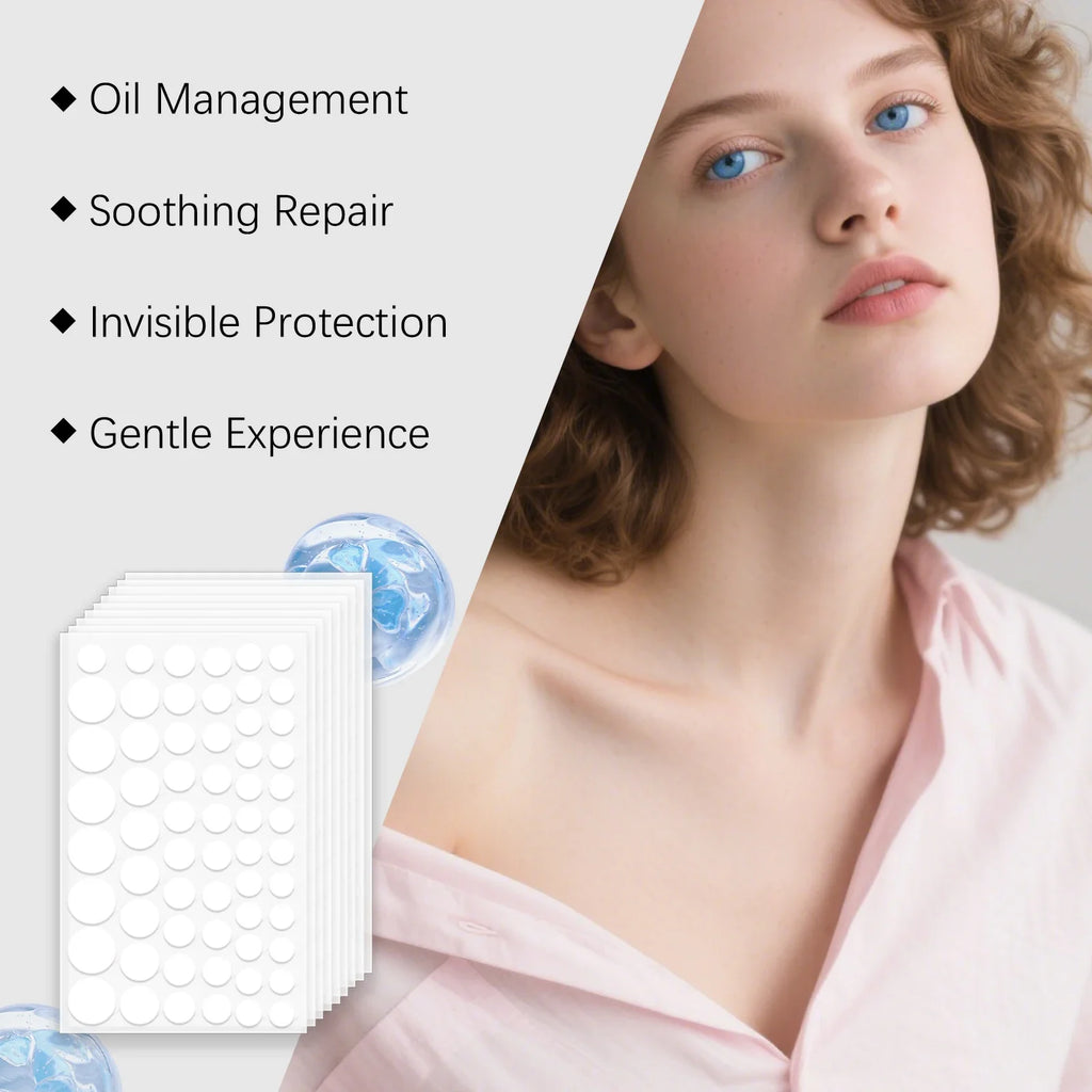 Hydrocolloid Acne Patches – Invisible Spot Treatment | Qme Acne Spot Patches Qme