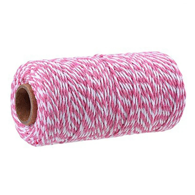 Thick Cotton Butcher's Twine | Meat Trussing & BBQ String Butcher's Twine Qme Pink