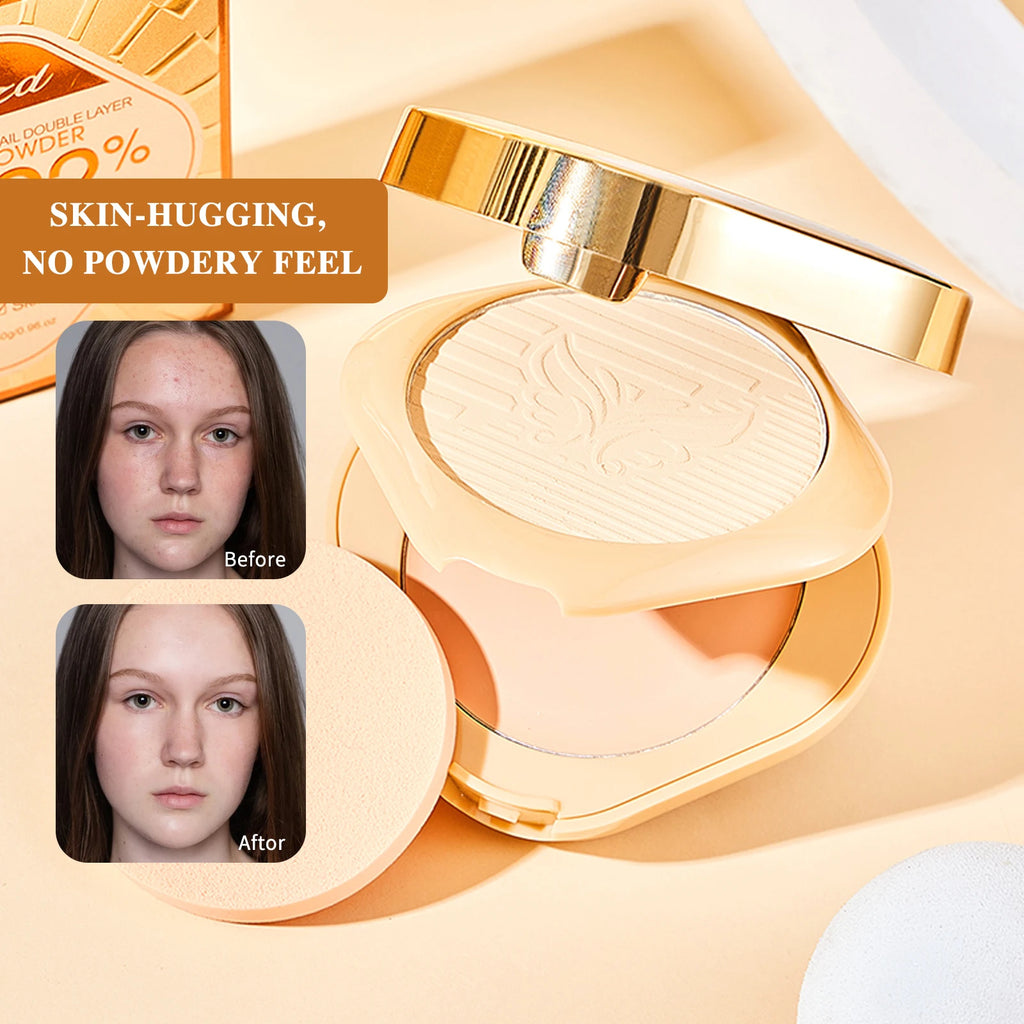 Snail Water Translucent Setting Powder – Lightweight, No Caking Setting Powder Qst