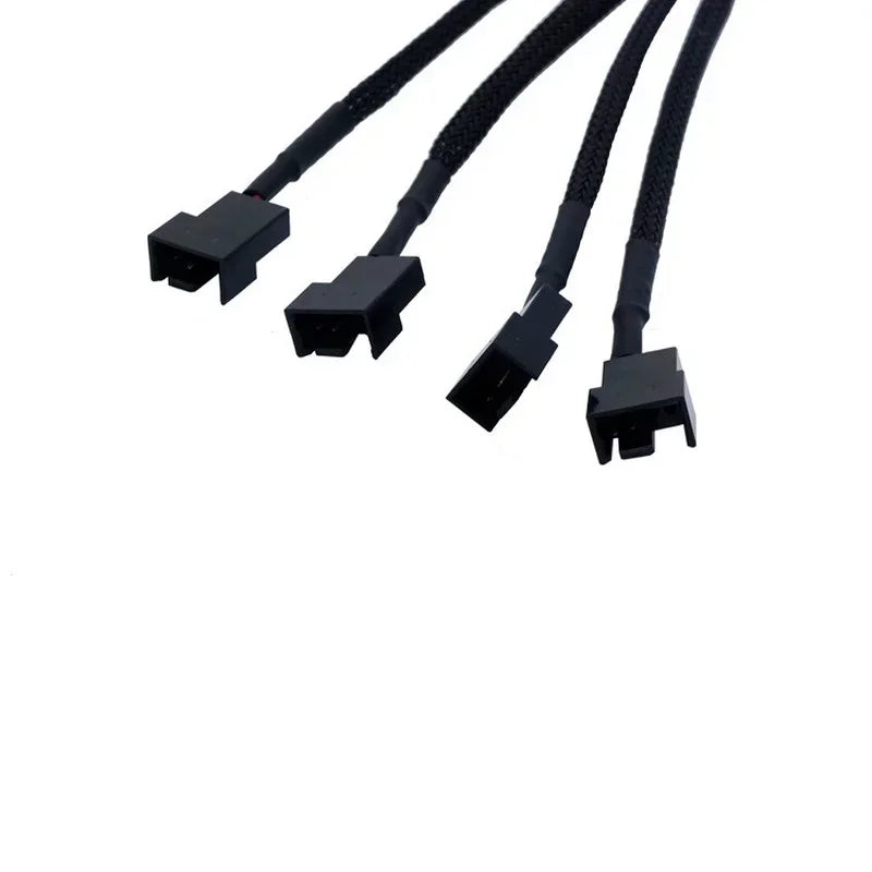 PWM 4-Pin CPU Fan Extension Cable | Motherboard Adapter Fan Extension Cable Qme