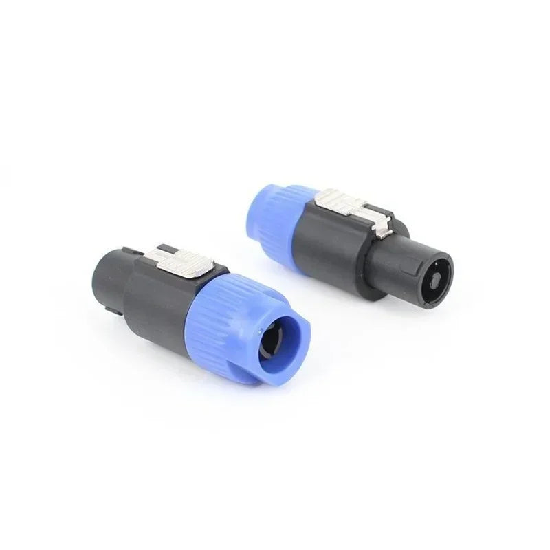 SpeakON 8-Pin 4-Pole Male Speaker Cable Connector Plug Audio Cable Connector Qme