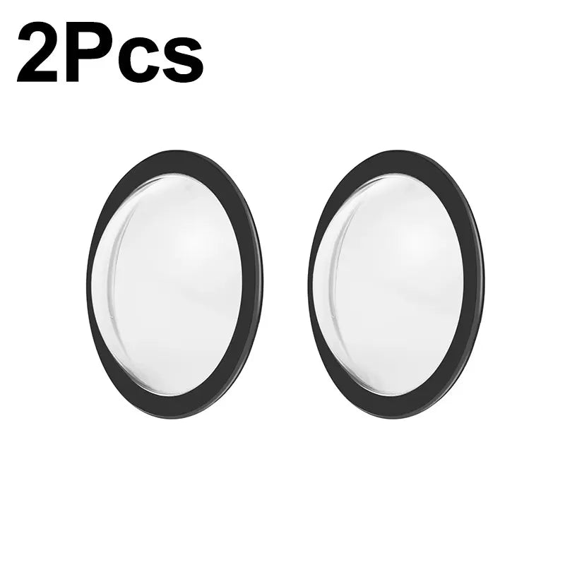 Universal Backup Camera Lens Protector 360° Waterproof Cover Camera Lens Protector Qme 2pcs