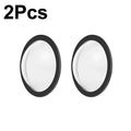Universal Backup Camera Lens Protector 360° Waterproof Cover Camera Lens Protector Qme 2pcs
