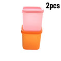 Refrigerator Fresh-Keeping Food Storage Containers 2pcs Food Storage Container Qme Random Color 2 Pcs