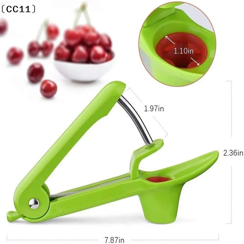 Cherry & Olive Pitter | Stainless Steel Fruit Pit Remover Fruit Pit Remover Qme