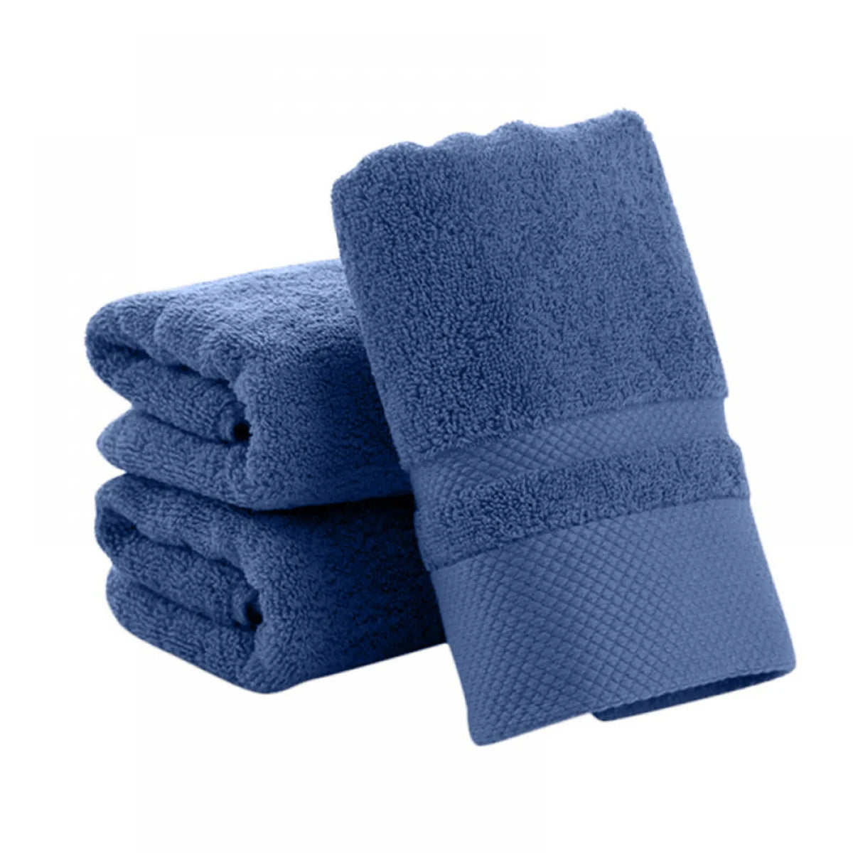 Ultra Soft PVA Hand Towel – Highly Absorbent Bath Towel Absorbent Hand Towel Qme Dark Blue One Size