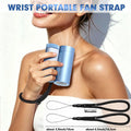 Fan Lanyard Anti-Drop 360° Rotation Adjustable Neck Strap Fan Lanyard Strap Qme Default Title