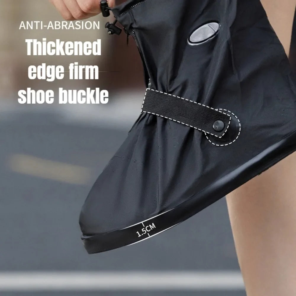 Waterproof Motorcycle Shoe Covers – Reusable Anti-Slip Overshoes Waterproof Shoe Covers Qme