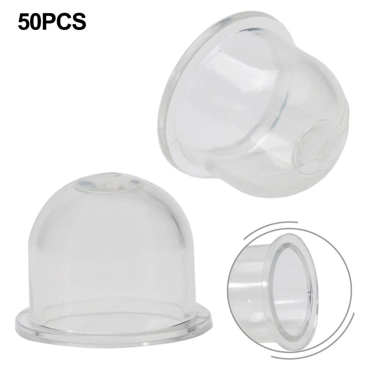 19mm Fuel Pump Primer Bulbs for Chainsaw Trimmer Blower 50pk Carburetor Primer Bulb Qme
