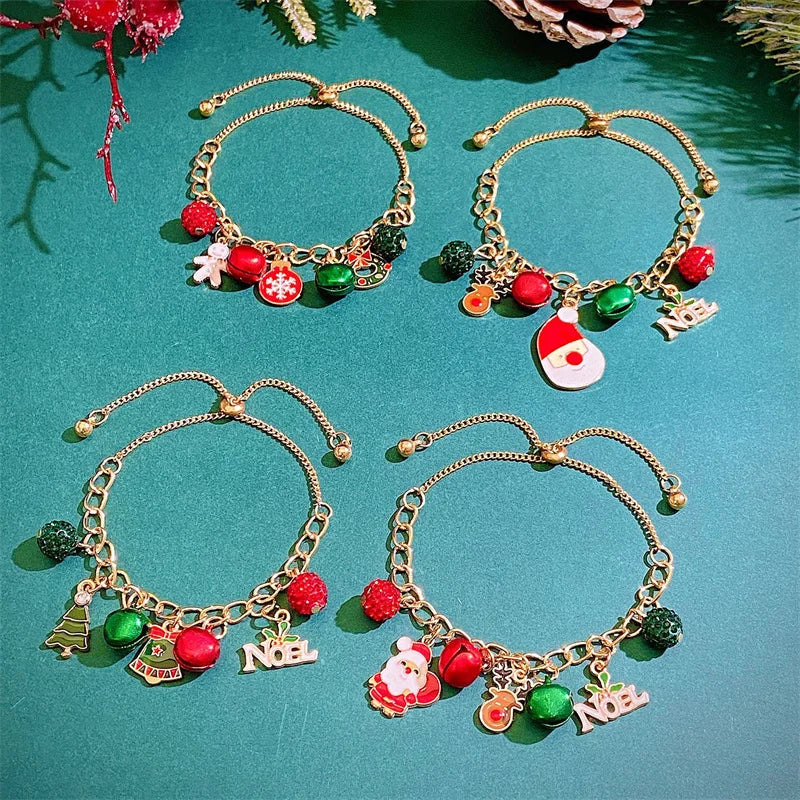 24-Day Christmas Advent Calendar Bracelet Gift Set Advent Calendar Bracelet Set Qme