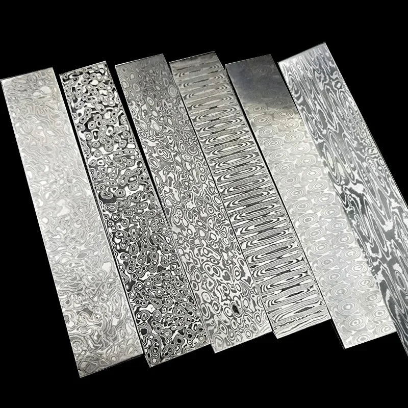 VG10 Damascus Steel Knife Billet 15cm – 57-59 HRC DIY Blank Knife Making Billet Qst