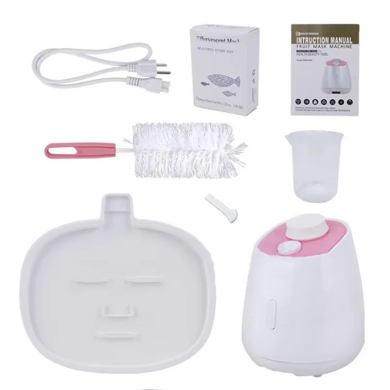 DIY Facial Mask Maker Machine – Natural Fruit & Vegetable Skincare Facial Mask Maker Qst 220V UK China Mainland