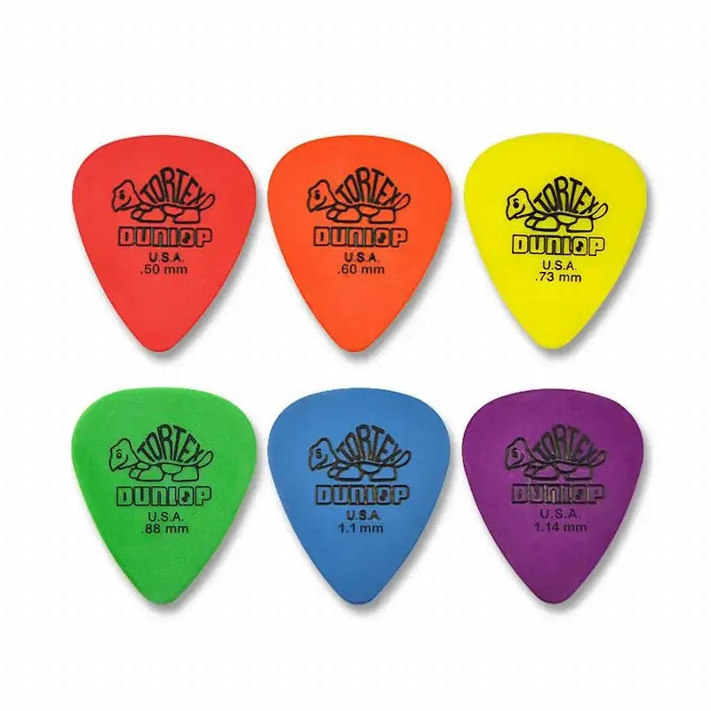 Dunlop Guitar Picks Set – 10pcs, 6 Thickness Options Guitar Picks Set Qme