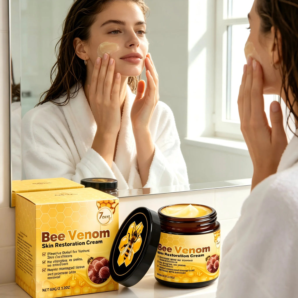 Bee Venom Skin Restoration Cream 60g – Moisturiser Skin Moisturiser Cream Qst