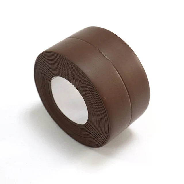 Waterproof Tile Sealing Tape | Kitchen & Bathroom Caulk Strip Tile Sealing Tape Qme Coffe 3.2MX 2.2CM