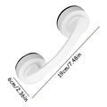 Suction Cup Door Handle for Glass Sliding Doors & Windows Suction Cup Handle Qme White