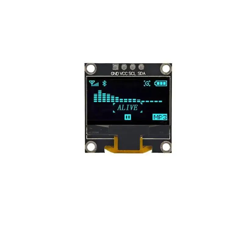 0.96" OLED Display Module 128x64 IIC 4-Pin DIY Screen Board OLED Display Module Qme A2