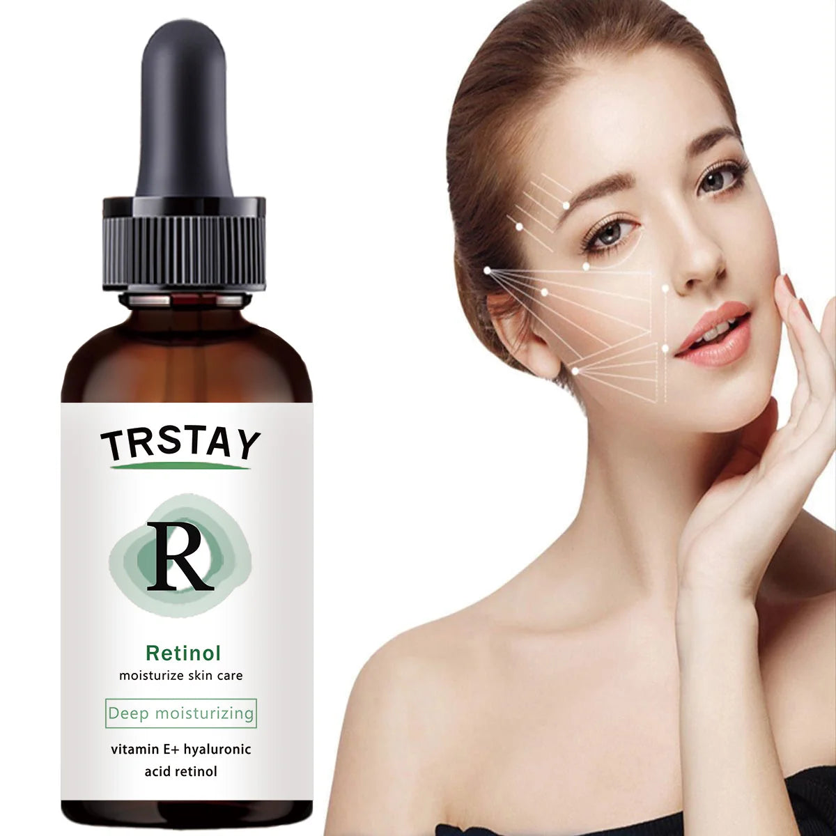 YRFKT 2.5% Squalane Retinol Face Serum – Brightening Oil Face Serum Oil Qst
