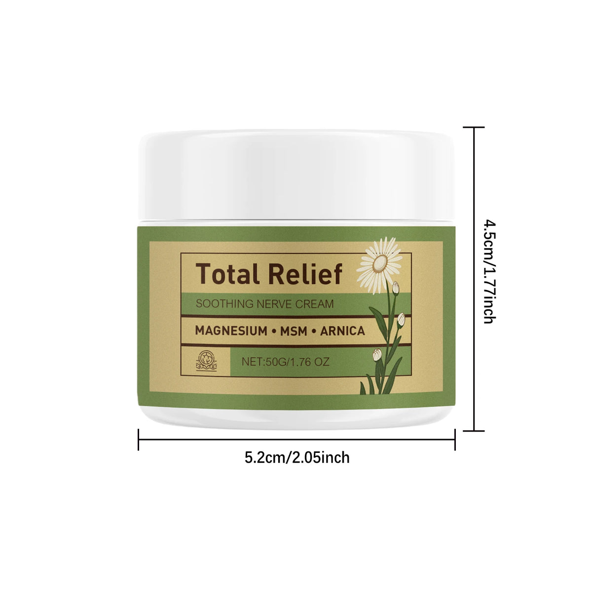 Herbal Body Cream 50G – Deep Moisturizing Lotion Sensitive Skin Body Moisturizing Cream Qst