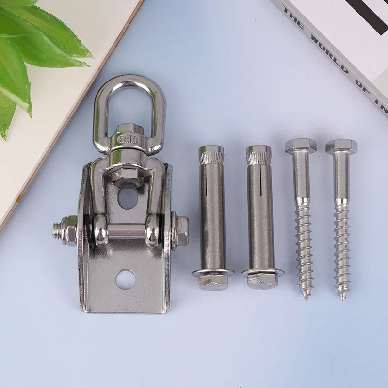 Hammock Swing Hanger Hook Fixed Plate 70MM – Stainless Steel Swing Hanger Hook Qme