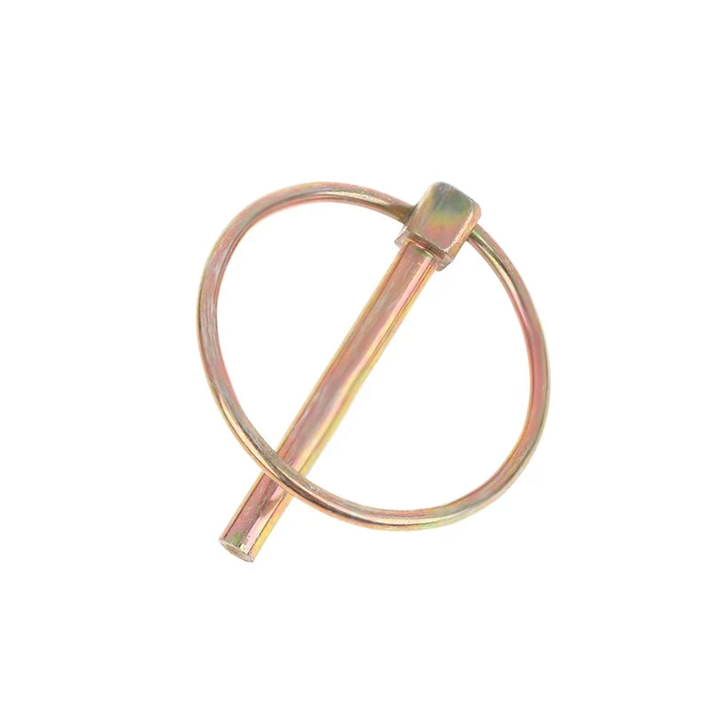 Steel Lynch Pin Ring Clips – Trailer, Tractor & Cargo – 6 Pack Lynch Pin Clip Set Qme