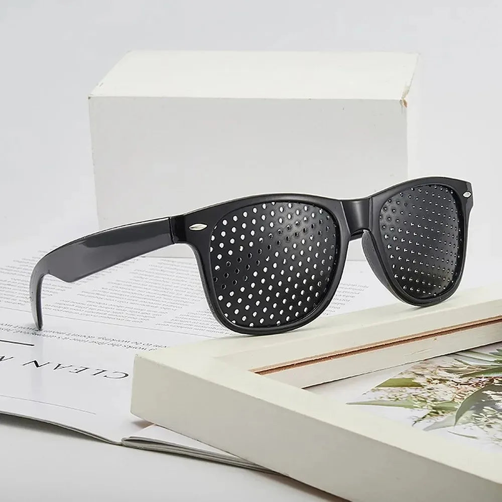 Pinhole Glasses Eye Exercise & Vision Training Eyewear Pinhole Training Glasses Qme
