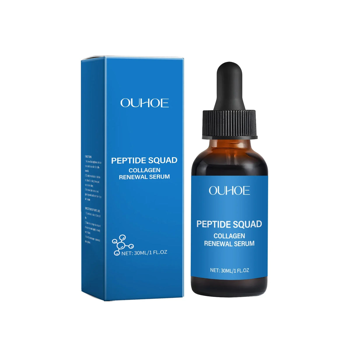Collagen Polypeptide Essence – Firming & Fine Line Serum Facial Serum Qme 30ml Boxed