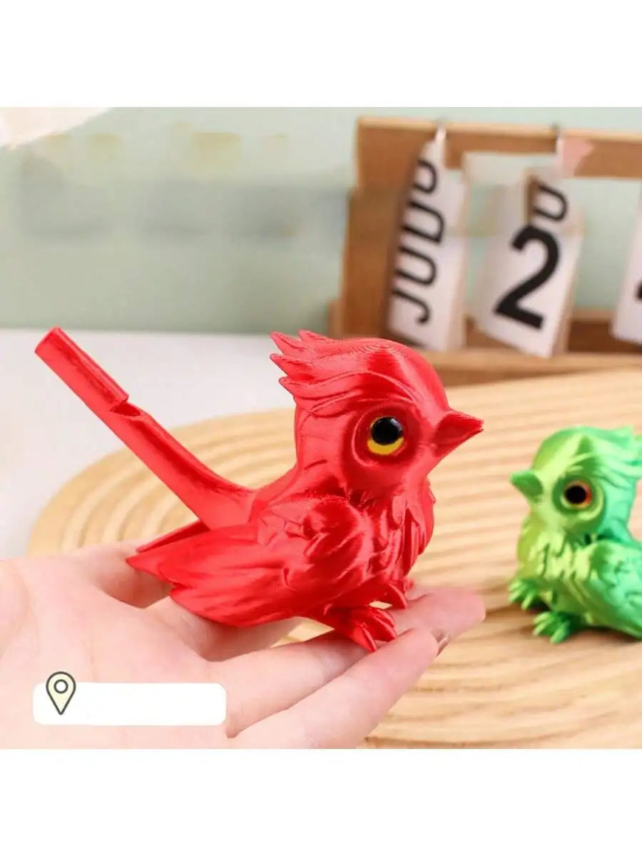 3D Printed Bird Whistle Water Injection Simulation | 7 Colors Novelty Bird Whistle Qme