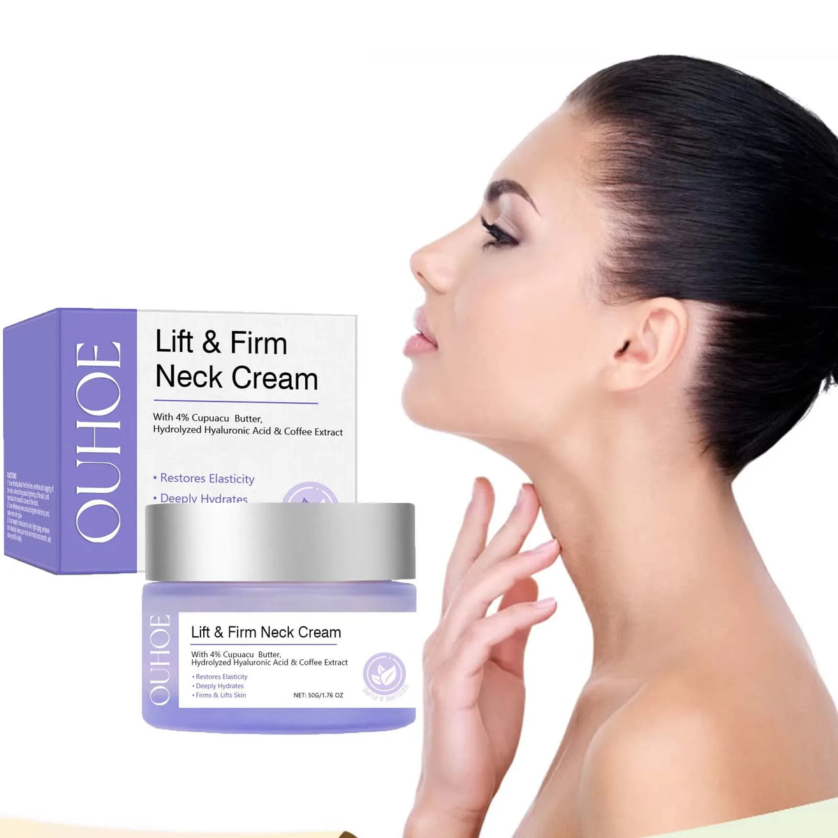 Neck Firming & Lifting Cream – Brighten, Smooth & Nourish Neck Firming Cream Qme