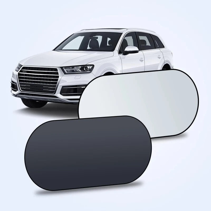 UV-Reflective Foldable Car Rear Windshield Sun Shade Cover Car Sunshade Cover Qst