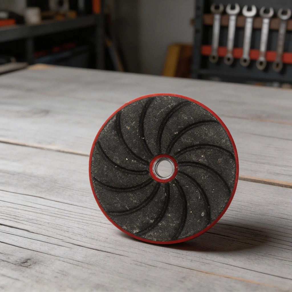 Wet Dry Polishing Discs for Granite & Stone – 3-Pack 50/100/200 Grinding Polishing Discs Qme
