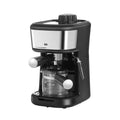 HAOYUNMA Semi-Automatic Espresso Machine 240V | Home Coffee Espresso Machine Qst black EU