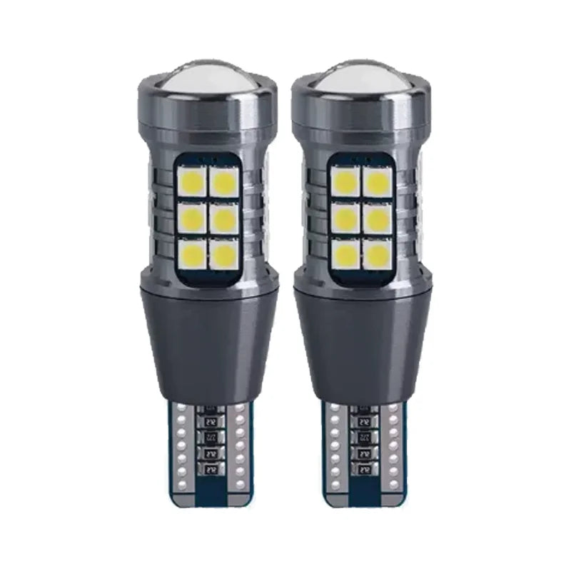 W16W T15 921 LED Canbus Bulbs 3030 SMD No Error – 2 Pack LED Replacement Bulbs Qme WHITE T15