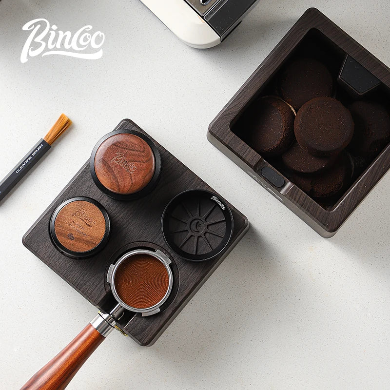 Bincoo 4-Hole Espresso Tamper Stand & Distributor Seat 51/58mm Espresso Tamper Stand Qst