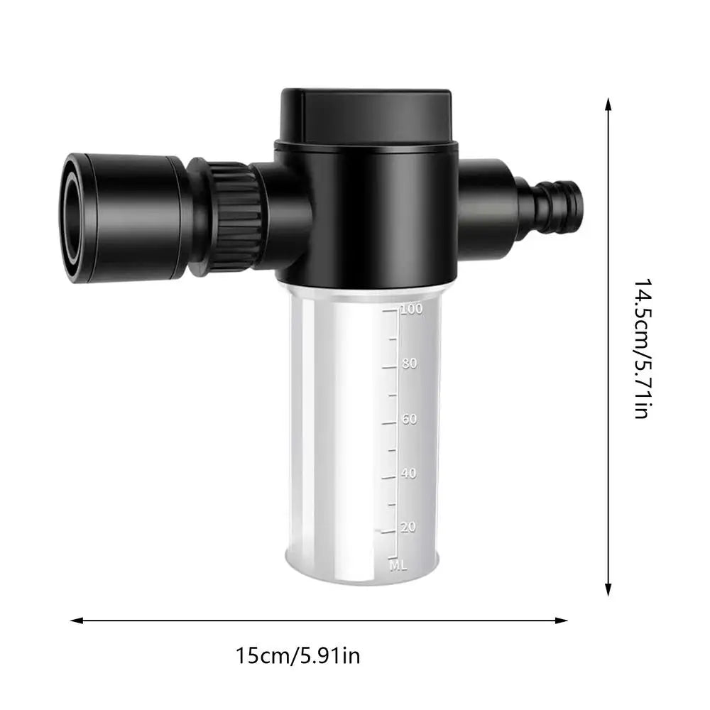 Foam Sprayer Hose Nozzle with Scale – Adjustable Garden Sprinkler Garden Hose Sprayer Qme as shown