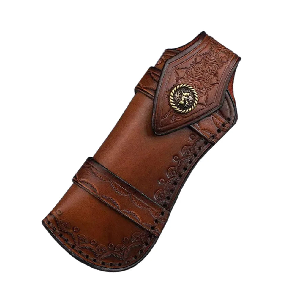 Swayboo Large Leather Knife Scabbard – Universal Folding Sheath Leather Knife Sheath Qst Default Title