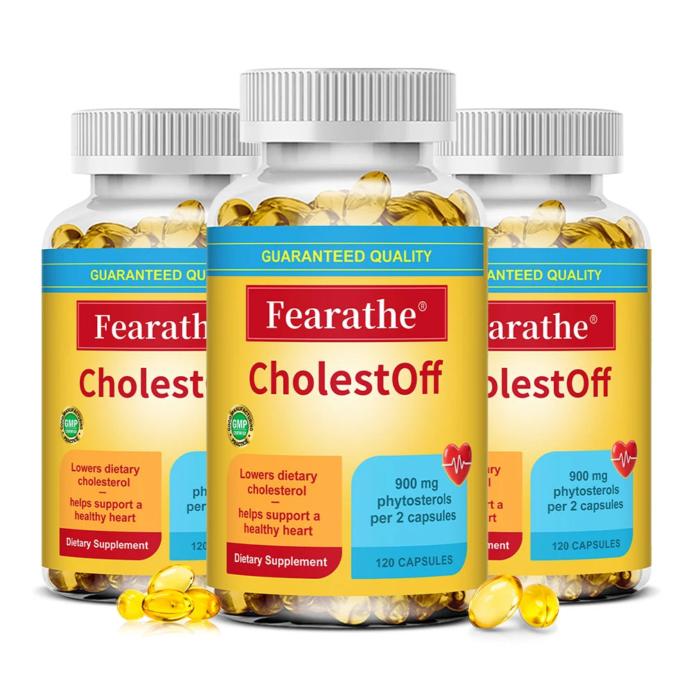 VITALXTRA Phytosterol Capsules – Heart & Lipid Wellness Wellness Supplement Qst 120 count-3 bottle