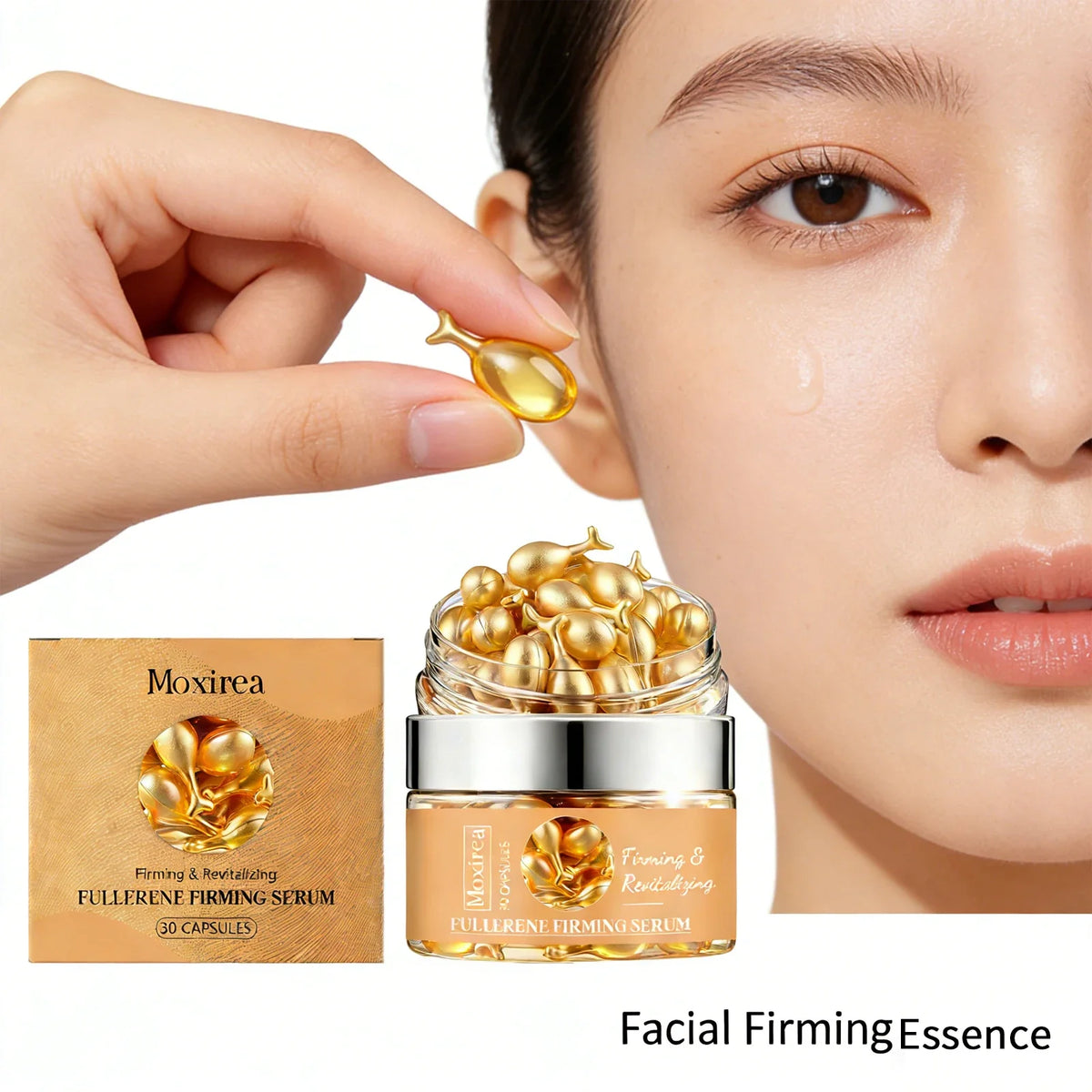 Moisturizing Firming Facial Essence Capsules | Face Serum Facial Essence Serum Qme