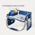 Portable Car Travel Drawing Board Erasable Whiteboard Tray Travel Drawing Board Qme Navy Blue