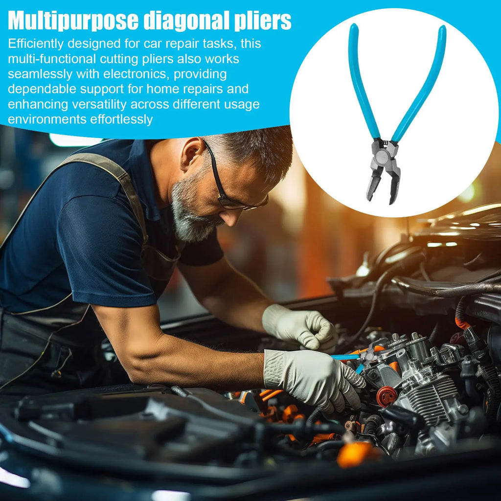 Professional Diagonal Cutting Pliers – Carbon Steel Wire Cutters Diagonal Cutting Pliers Qme