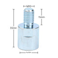 M14x2.0 to M10x1.5 Angle Grinder Thread Adapter Converter Grinder Thread Adapter Qme Default Title