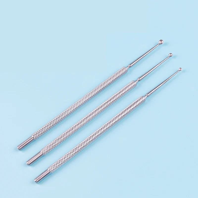 Micro Titanium Ophthalmic Scraping Spoon Double-Ended Precision Spoon Instrument Qme