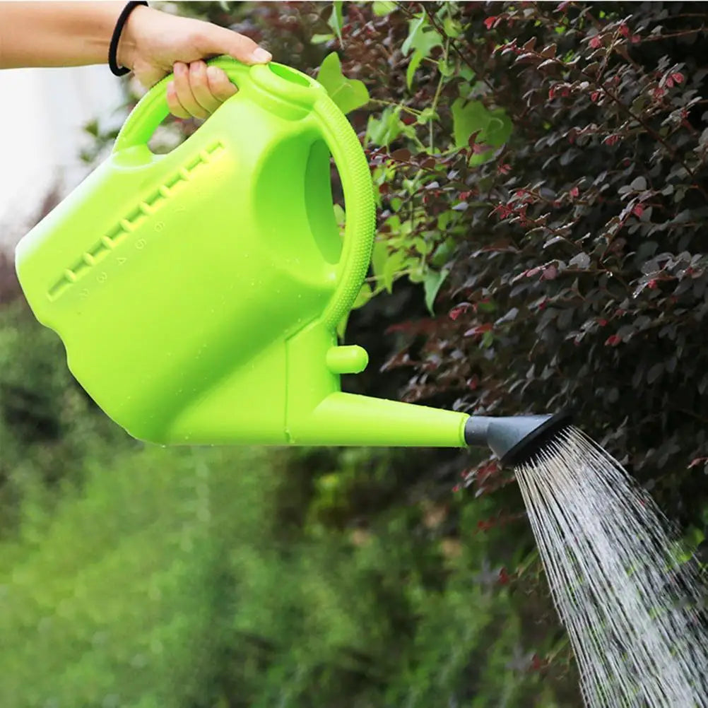 9L Large Plastic Watering Can with Adjustable Spout | Qme Garden Watering Can Qme