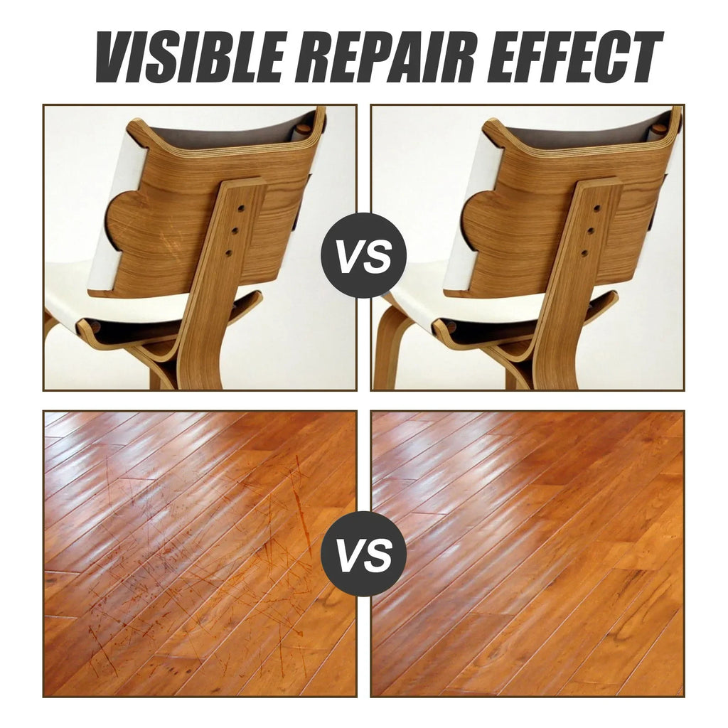 Wood Scratch Repair Kit – Floor Gap Filler & Beeswax Polish Wood Repair Kit Qme