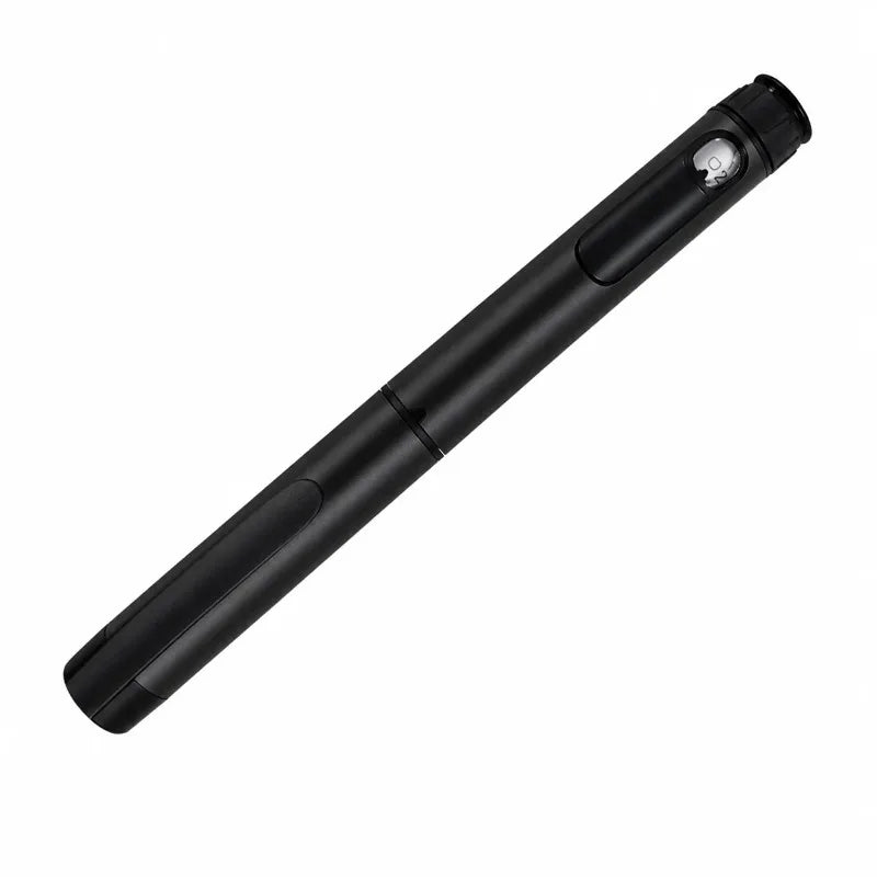 80IU Reusable Metal Injection Pen – Adjustable Dosing, 3ml Reusable Injection Pen Qst black