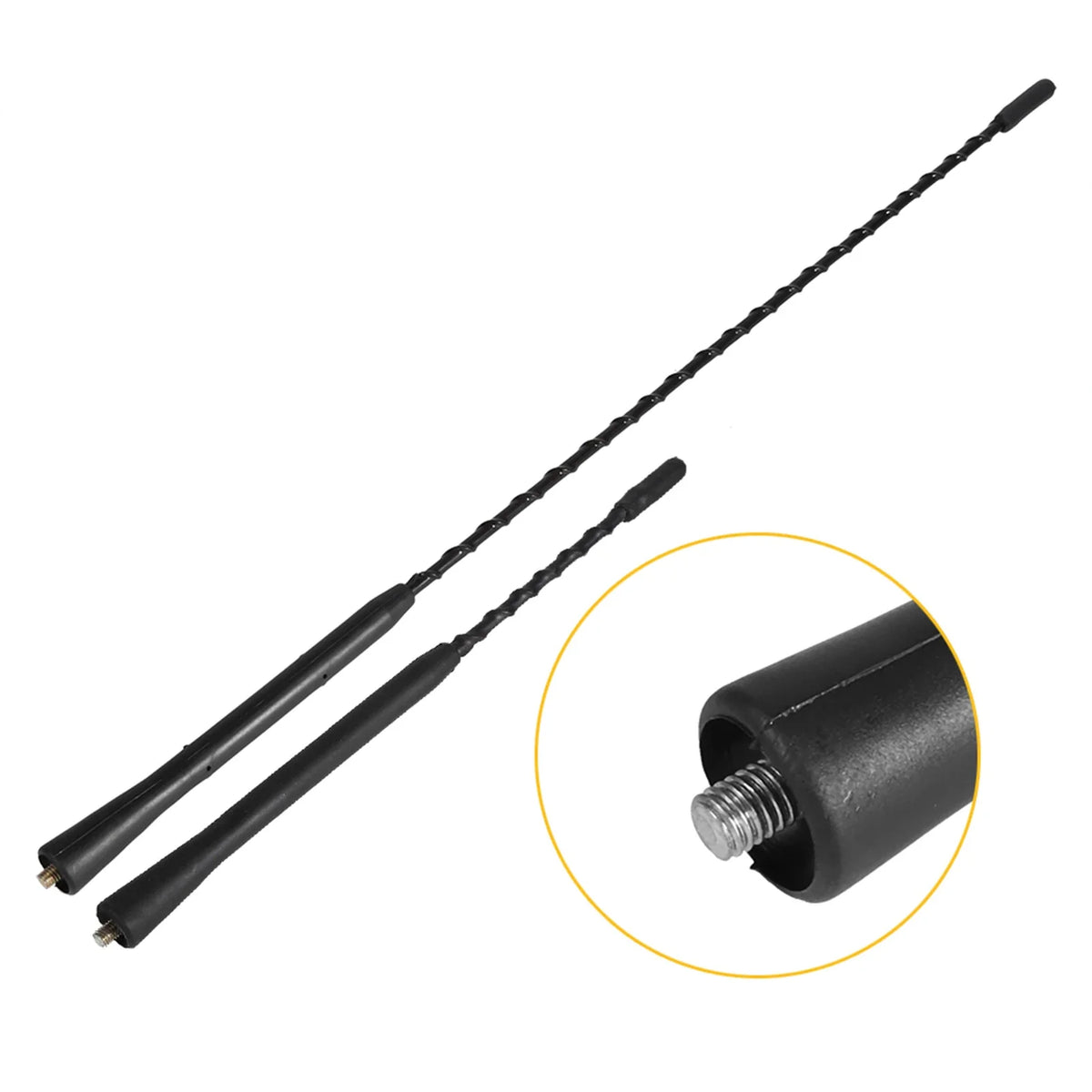 Universal Car Roof Mast Antenna FM AM Stereo Radio Booster Car Radio Antenna Qme